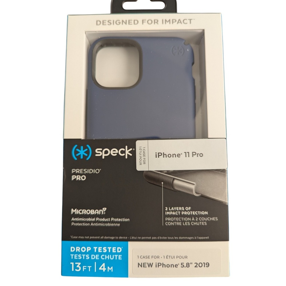 W5. Speck Presidio Pro‎ Series Case for iPhone 11 Pro (2019 5.8") - Blue/Black